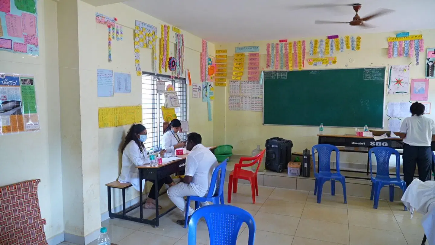 Hoskote Rural Health Camp - Hoskote Taluk, Karnataka