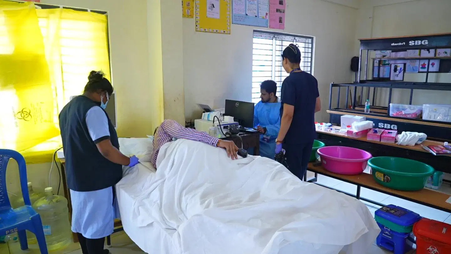 Hoskote Rural Health Camp - Hoskote Taluk, Karnataka