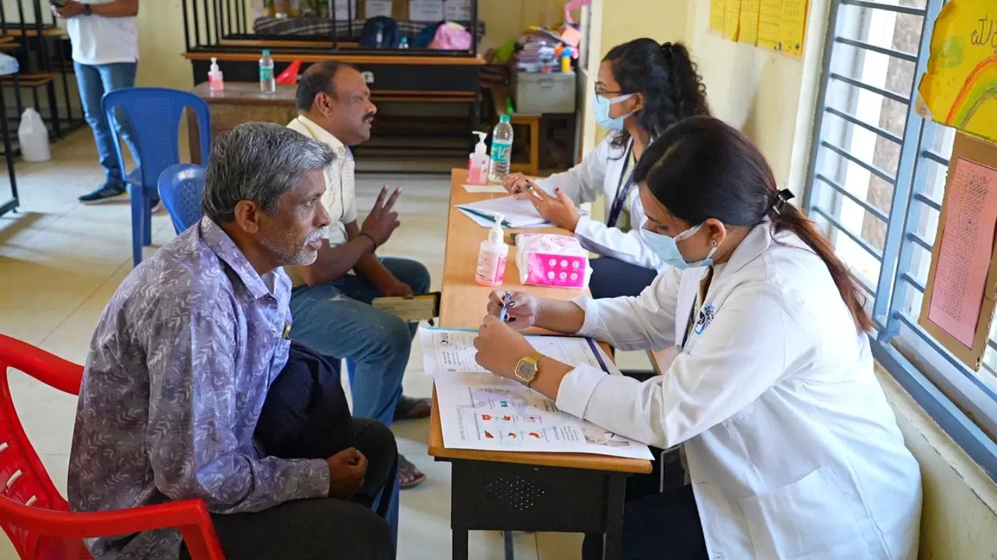 Hoskote Rural Health Camp - Hoskote Taluk, Karnataka