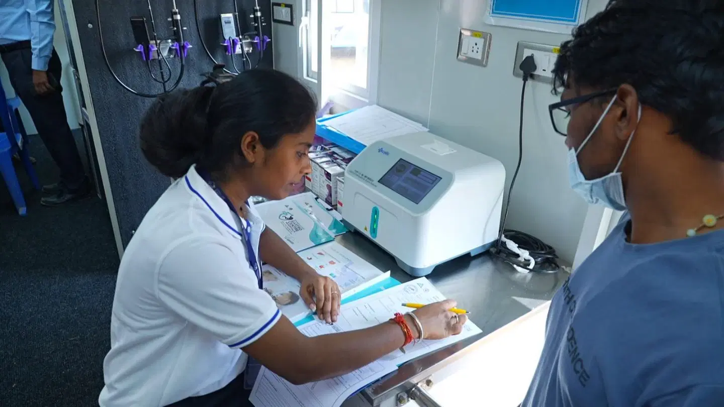 Hoskote Rural Health Camp - Hoskote Taluk, Karnataka