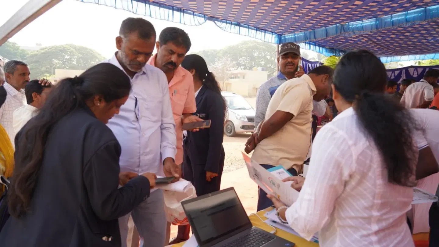 Hoskote Rural Health Camp - Hoskote Taluk, Karnataka