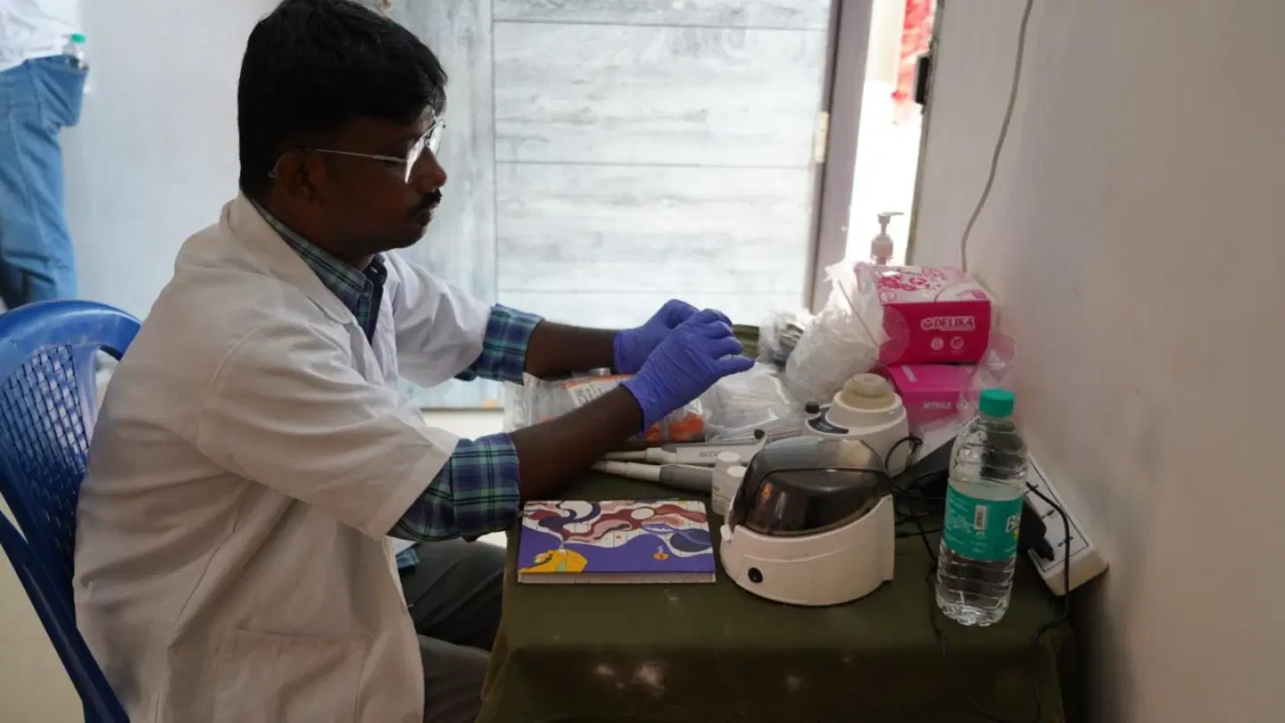 Hoskote Rural Health Camp - Hoskote Taluk, Karnataka