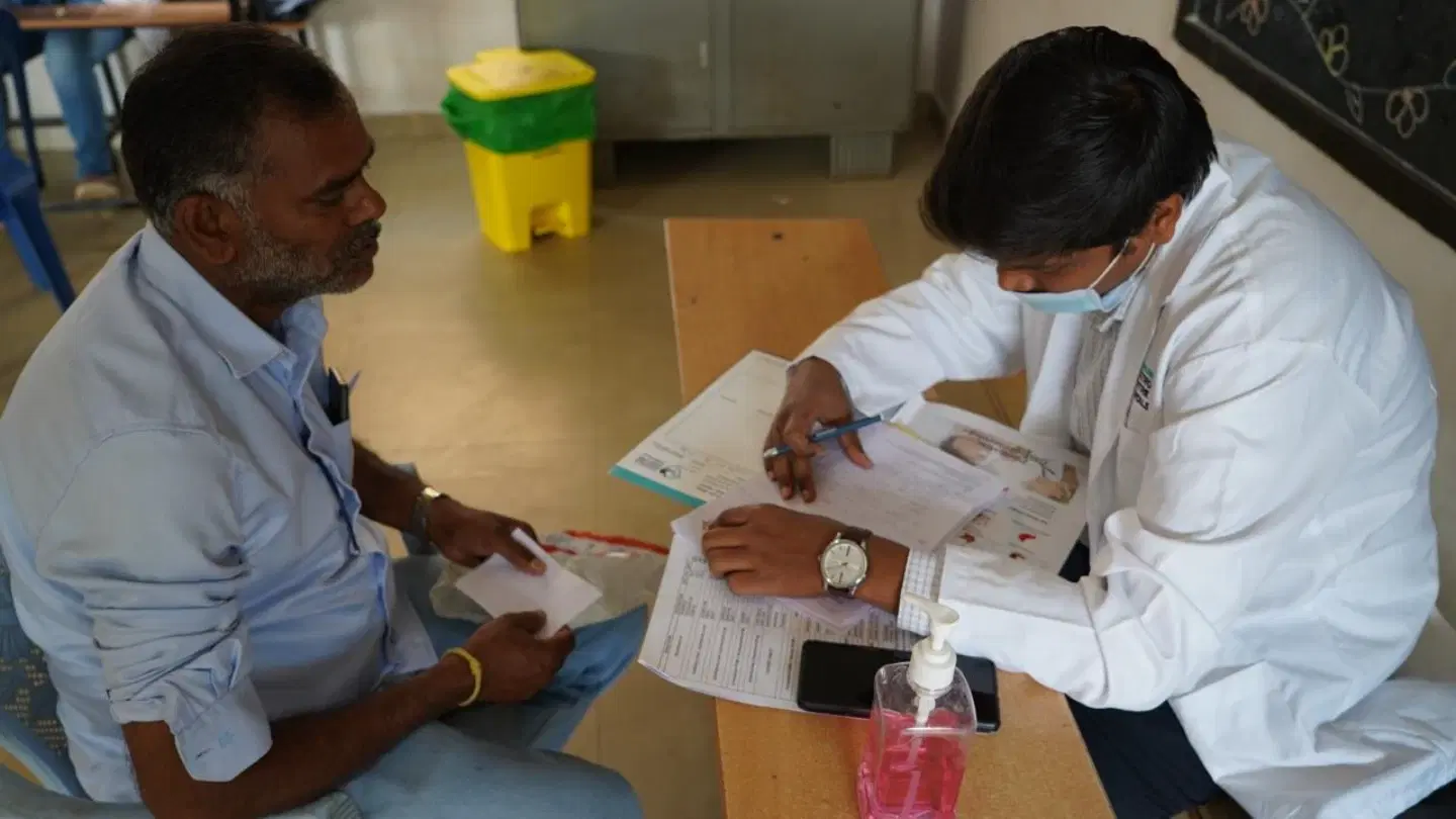 Hoskote Rural Health Camp - Hoskote Taluk, Karnataka
