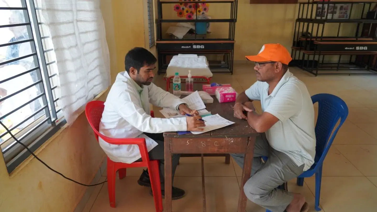 Hoskote Rural Health Camp - Hoskote Taluk, Karnataka