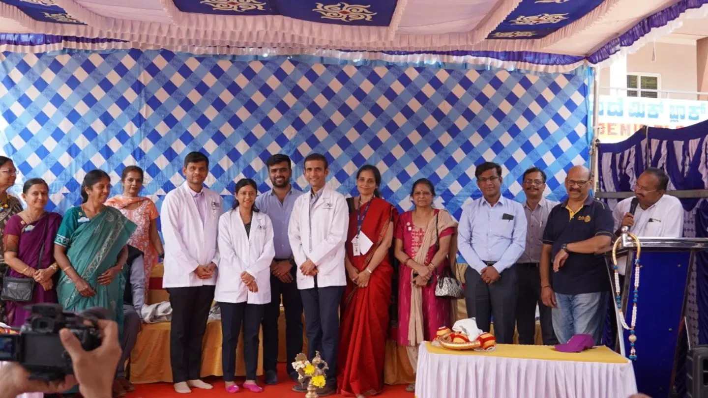Hoskote Rural Health Camp - Hoskote Taluk, Karnataka