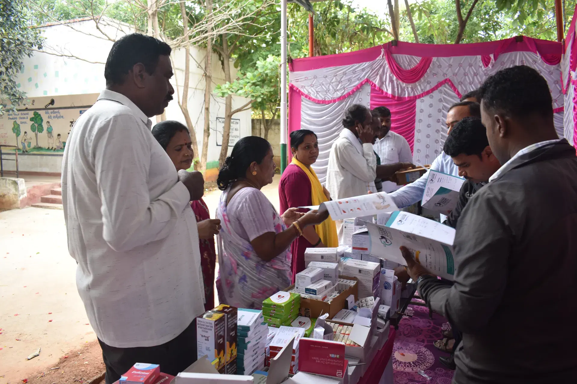 Sarjapura Rural Health Camp - Sarjapura, Karnataka