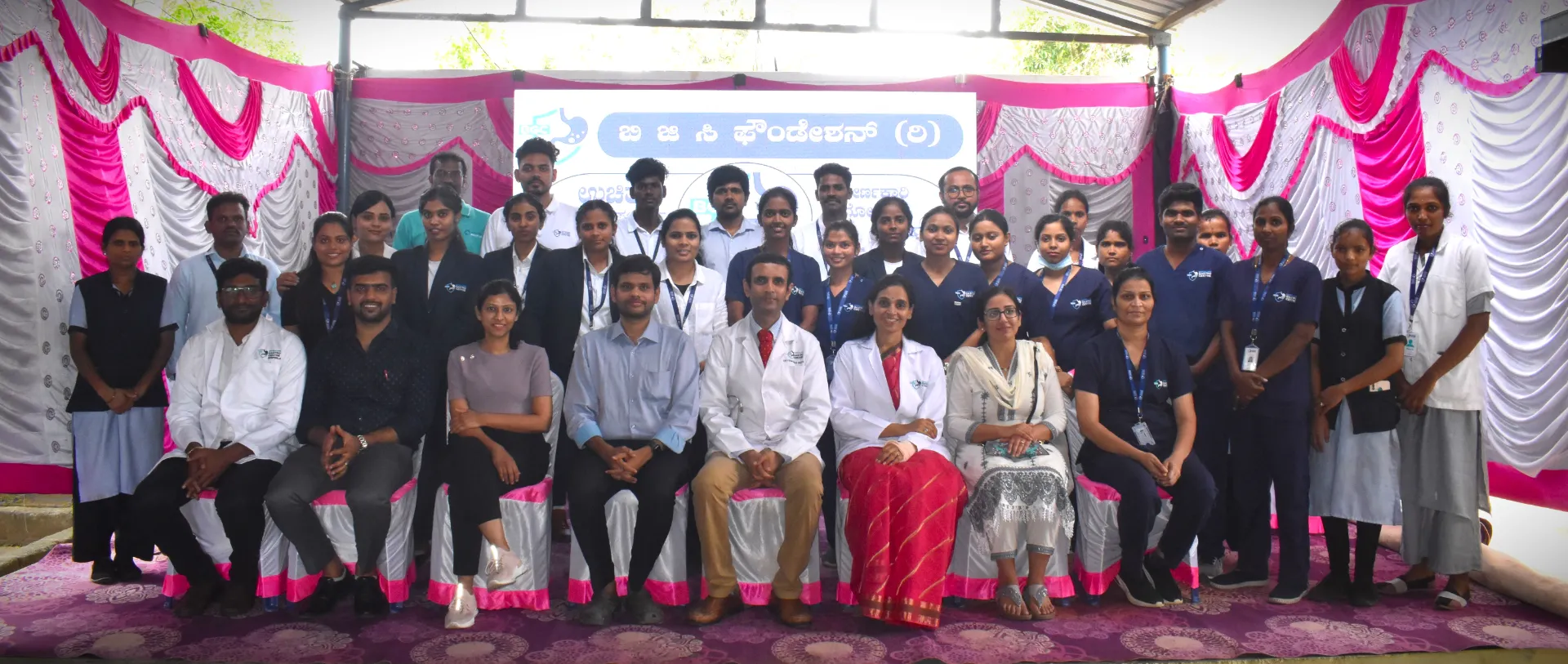 BGC Foundation medical team serving rural communities